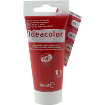 Colorant universel pour peinture Rouge 50ml - IDEACOLOR